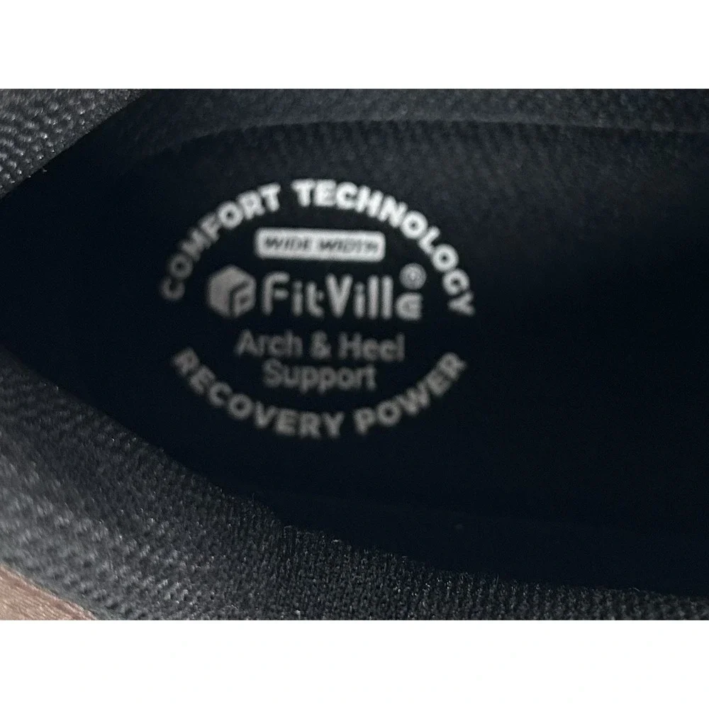 NWT FitVille Men's Explorer Outdoor Slip-On Shoes V2 Size 15 EXTRA WIDE FIT